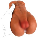 Realistic Pocket Pussy Male Masturbators, Male Penis Stroker With Realistic Vagina Textured, 3D Realistic Textured Tight Anus & Real Torso For Man Masturbation Pleasure,Adult Sexual Toys For Men