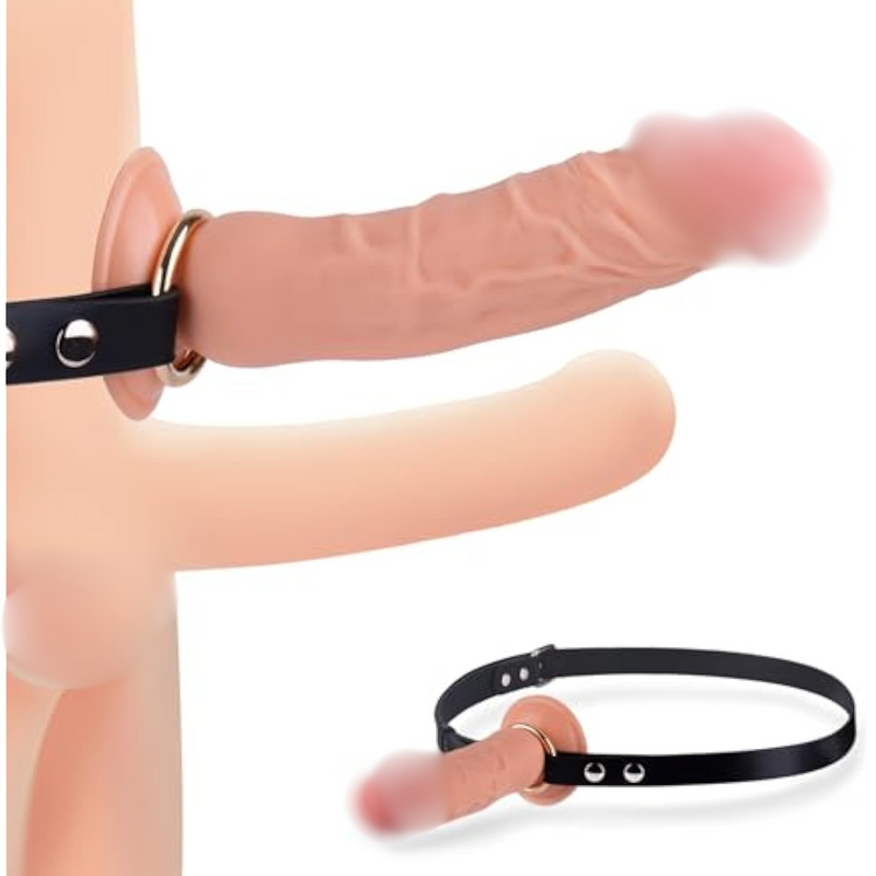 Double Penis Penetration For Vaginal Anal Stimulation, Realistic Soft Silicone Dildo Second Extra Penis Enlarger, Dual Penetrate Pleasure Extension Sex Toys For Men Women Couples
