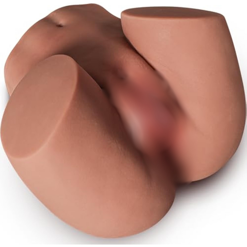 Sex Doll For Men Flesh Male Masturbator Pocket Pussies Realistic Adult Sex Toys For Men,5.8Lb Entry-Level Ass Lifelike Soft Butt With Vagina And Anal Channel For Several Light Sex Positions (Wheat)