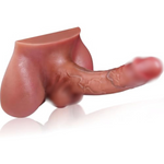 Male Sex Doll For Women, Realistic Anal Dildo Torso With Tight Mini Butt For Couples Gay & Lesbian Play, 8 Inches Soft Unisex Dildos Adult Sex Toys & Games 2.5 Lb