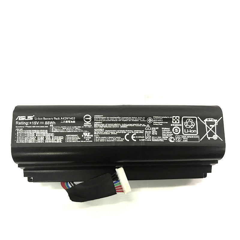 Genuine ASUS A42N1403 A42LM93 Battery ASUS ROG G751 G751JT G751JT-CH71