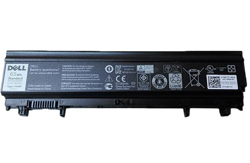 Genuine Dell VV0NF 65WH Battery Dell Latitude E5440 E5540 N5YH9 WGCW6 0VVONF