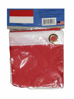 12X18 12"X18" Country Of Indonesia Boat Motorcycle Flag Grommets