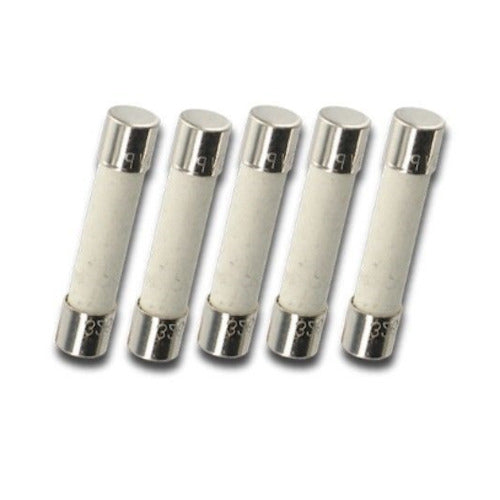 5x MDA 12A 250v Slow-Blow Ceramic Fuses, 12 Amp MDA12A, T12A, 6X30mm, Fast Ship