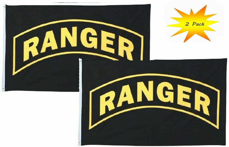 3X5 3’X5’ Wholesale Set (2 Pack) Army Ranger Ranger Airborne Flag Banner