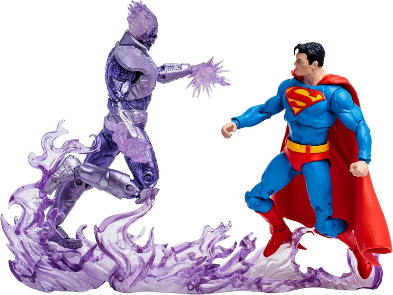 Mcfarlane Toys DC Multiverse Atomic Skull Vs. Superman 2Pk, Gold Label