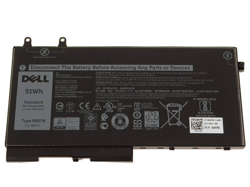 Original Dell R8D7N Battery for Dell Latitude 5400 5410 Precision 3540 0R8D7N
