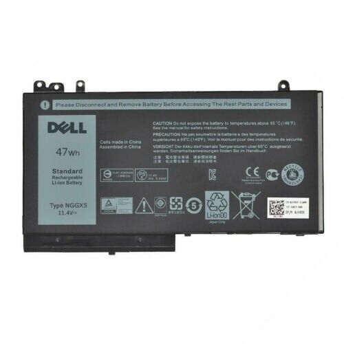 Original Dell Latitude E5570 E5470 E5270 NGGX5 47Wh Laptop Battery W9FNJ JY8D6