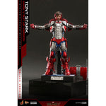 Hot Toys Marvel Tony Stark Mark V Suit Up Deluxe Sixth Scale Figure NEW IN STOCK