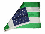 2x3 Embroidered Sewn New York City Police Dept. 300D Nylon Flag 2'x3' 2 clips