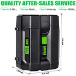 56V 5.0Ah Lithium Battery Replace Ba1400T Power Ba4200 Ba2800 St1502Lb