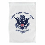 12X18 Us Coast Guard Double Sided 2Ply Nylon Knit Flag Garden 12"X18"
