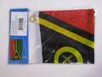 12X18 12"X18" Vanuatu Country Motorcycle Boat Flag Grommets 100D