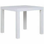 Parsons Square End Table In White