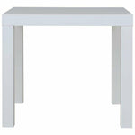Parsons Square End Table In White