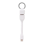 Vivitar Vm11687 Wht Twd 3 Keychain Lighting Usb Cable White