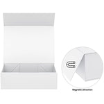 Gift Box 9.85 x 5.95 x 3.15 In Magnetic Closure Lids for Gift Packaging,Christmas,Mothers Day,Fathers Day,Graduations,Weddings,Birthdays Gifts