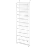 White 36-Pair Over The Door Shoe Organizer