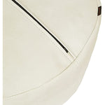 Unstuffed Faux Leather Pouf Cover