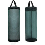 Mesh Grocery Bag Holder Hanging Storage Bag Dispenser