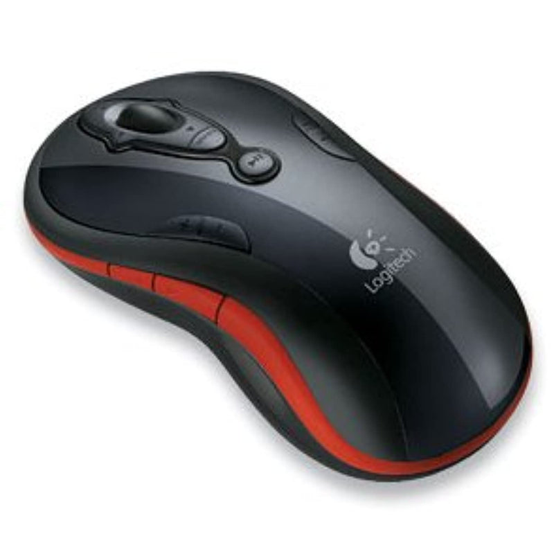 Logitech Mediaplay Cordless Mouse Red