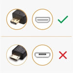 Cable Matters 2 Pack High Speed Hdmi To Micro Hdmi Cable Micro Hdmi To Hdmi 4K Resolution Ready 3 Feet
