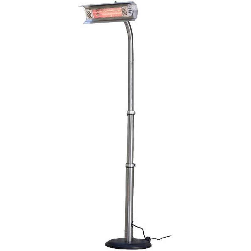 Pole Mounted Infrared Patio Heater With Wheels