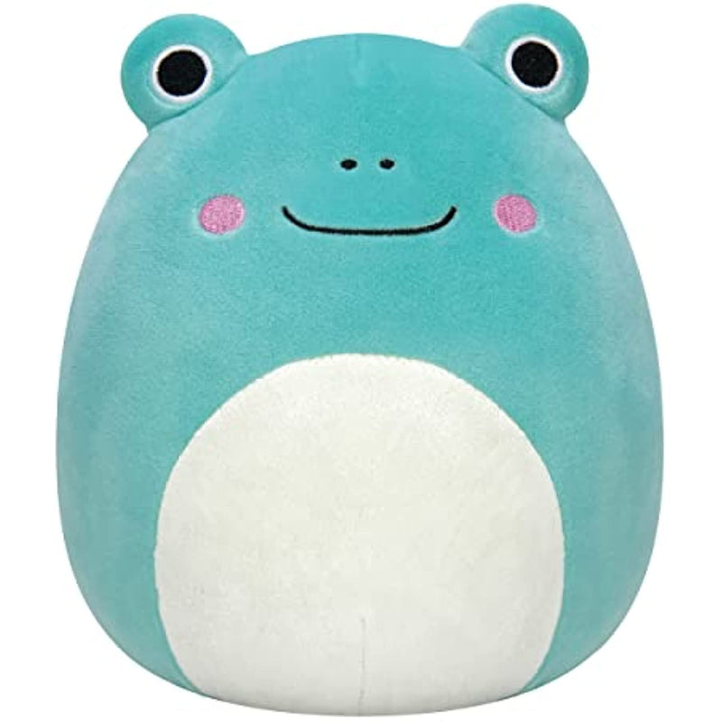 12 Inch Teal Frog With Mint Green Belly Plush
