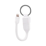 Vivitar Vm11687 Wht Twd 3 Keychain Lighting Usb Cable White
