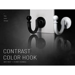Elegant 5 Sturdy Key Hooks with Wooden Floating Shelf for Exclusive Designer Vintage Decor