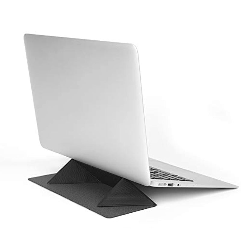 Nillkin Laptop Stand Notebook Stand Ergonomic Design With Viewing Angle Portable Folding Laptop Stand For Macbook Air Pro Tablet And Laptop Up To 15 6 Inch Gray