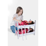 Bunk Bed For Twin Dolls Fits 18 Inch Dolls