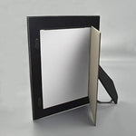 Silver Glass Table Desk Standing 10x8 Photo Frame, Set of 2