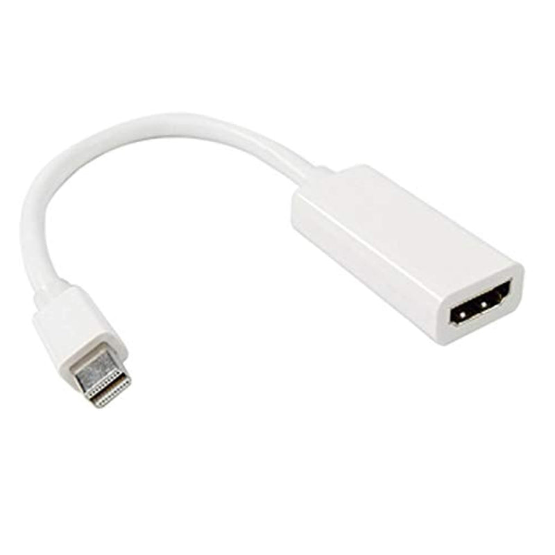 Cy Thunderbolt Port To Hdmi Female Adapter Cable With Audio Video For 2011 2012 2013 2014 2015 Laptop