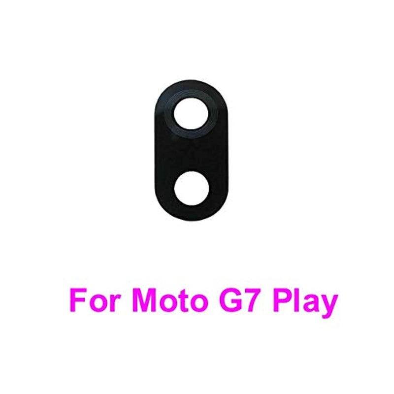 Phonsun Back Camera Glass Cover W Adhesive For Motorola Moto G7 Play Xt1952 Black