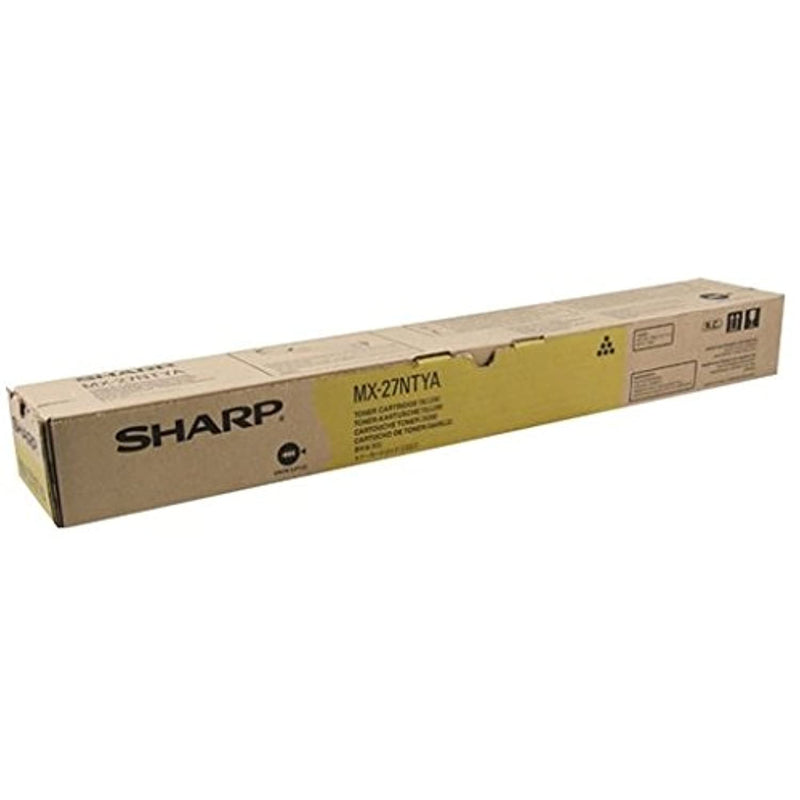 Sharp Mx 27Ntya 2300 2700 3500 3501 4500 4501 Toner Cartridge Yellow In Packaging