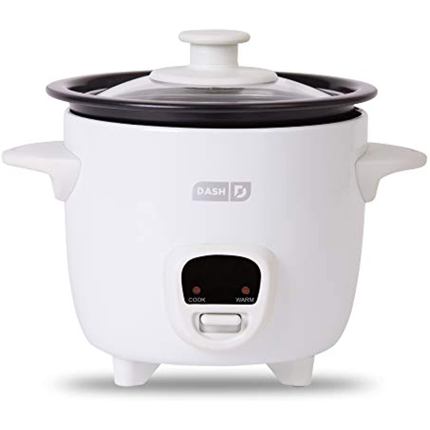 1.8L Automatic Rice Cooker with Removable Rice Bowl, White, Warm