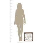 Home Decor S21053 Wall Decor 15 75 W X 2 75 D X 15 75 H Dark Walnut