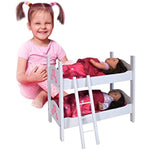 Bunk Bed For Twin Dolls Fits 18 Inch Dolls