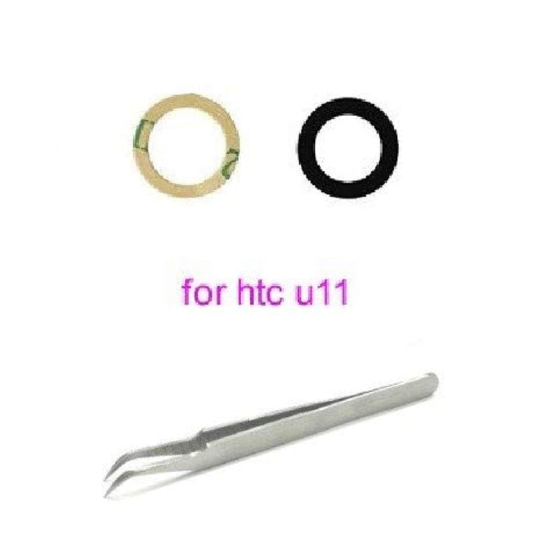Rear Camera Lens Glass Cover With Adhesive For Htc U11 Tweezers