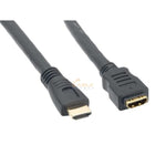25Ft Cl2 Rated Hdmi Male To Female Extension Cable With Ethernet 24Awg