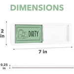 Stylish Dishwasher Magnet Clean Dirty Sign for Kitchen