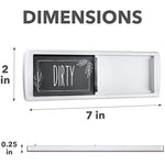 Stylish Dishwasher Magnet Clean Dirty Sign for Kitchen