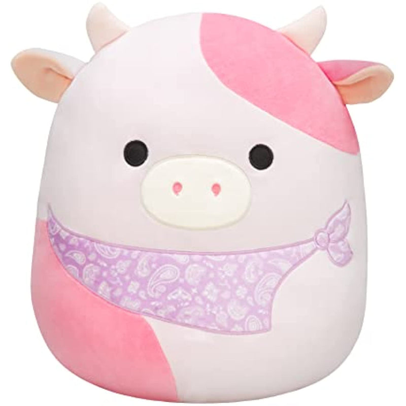 14 Inch Cow Plush Ultrasoft Stuffed Animal Large Plush Toy