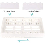 Expandable Food Storage Container Lid Organizer