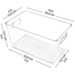 Food Storage Bins with Handle for Refrigerator