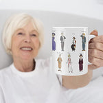 Downton Abbey Fanart Character Design Coffee Mug