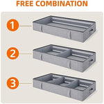 2 Pack Under Bed Storage Containers