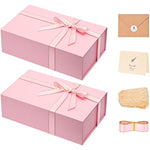 Shredded Paper Filler Sturdy Gift Boxes for Valentine's day, Christmas,Birthdays, Bridal, Weddings Gifts