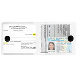 2 Pack Car Registration and Insurance Card Documents Holder